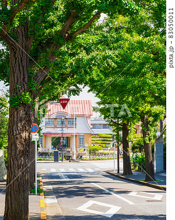 田園調布駅　旧駅舎　縦構図 83050011