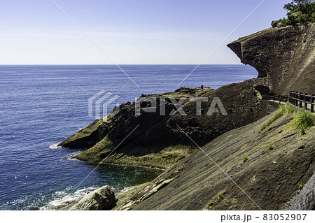 鬼ヶ城　遊歩道　三重県熊野市 83052907