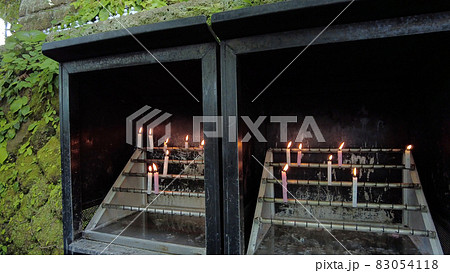 鎌倉の長谷寺のろうそく 鎌倉の長谷寺のろうそく 83054118
