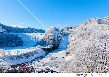 牧尾ダム（冬） 83054423