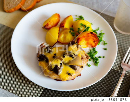 Popular Russian dish is merchant way meat Popular Russian dish is merchant way meat 83054878