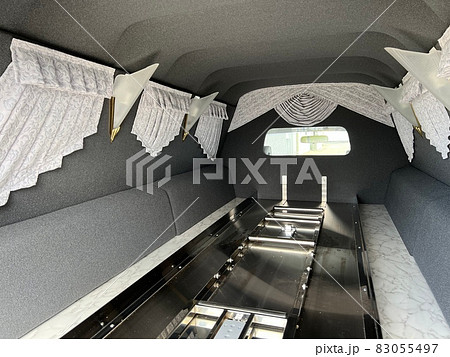 霊柩車の車内の写真 霊柩車の車内の写真 83055497