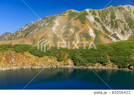 富山_立山みくりが池の紅葉絶景 83056422