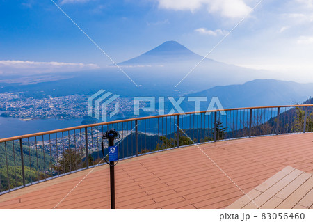 （山梨県）FUJIYAMAツインテラス（ファーストテラス）　富士山の眺め 83056460