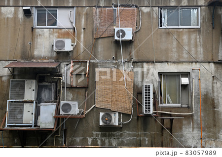 再開発前の旦過市場外観 再開発前の旦過市場外観 83057989