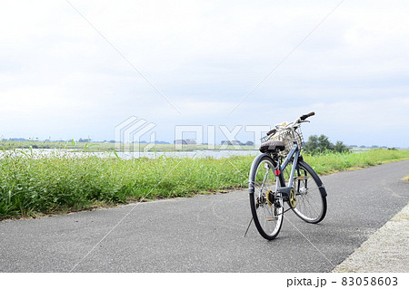 群馬　利根川とサイクリングコース 83058603