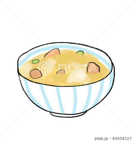 手描き親子丼 イラスト 水彩 手描き親子丼 イラスト 水彩 83058727