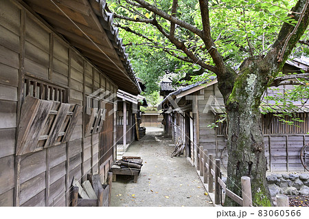 江戸時代の庶民の町並 江戸時代の庶民の町並 83060566