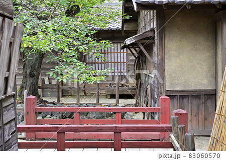 江戸時代の庶民の町並 83060570