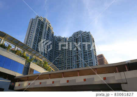 the Residential area at Ma On Shan, hong kong 22 Sept 2021 83061827