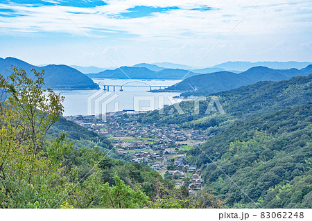 【後地朝陽展望台からの風景】 広島県福山市鞆町後地 【後地朝陽展望台からの風景】 広島県福山市鞆町後地 83062248