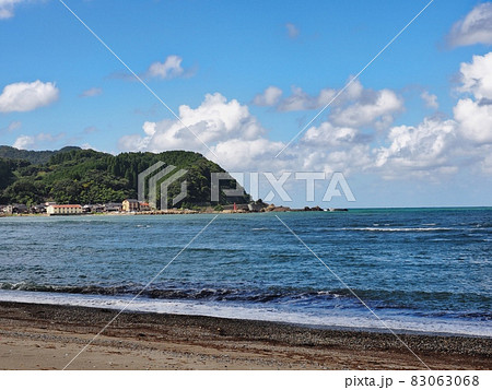 香住浜から見る日本海 香住浜から見る日本海 83063068