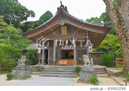 宝満宮竈門神社「下宮・拝殿」 83063288
