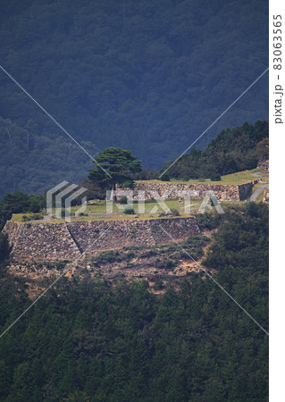 兵庫県/ 立雲峡から見る竹田城（超望遠レンズによる撮影） 83063565