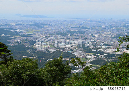 宝満山登山「登山道からの眺め」 83063715