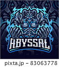 Abyssal esport mascot logo design 83063778