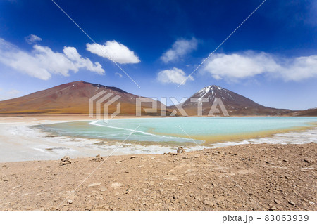 The green Laguna Verde,Bolivia The green Laguna Verde,Bolivia 83063939