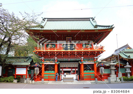 神田神社の隨神門 東京都千代田区外神田 神田神社の隨神門 東京都千代田区外神田 83064684
