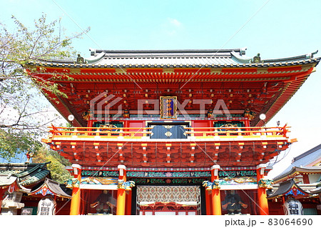 神田神社の隨神門 東京都千代田区外神田 神田神社の隨神門 東京都千代田区外神田 83064690