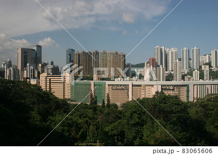 the landscape of Happy Valley Racecourse, hk 16 July 2005 the landscape of Happy Valley Racecourse, hk 16 July 2005 83065606