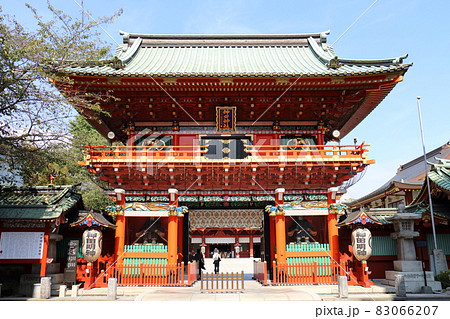 神田神社の隨神門 東京都千代田区外神田 神田神社の隨神門 東京都千代田区外神田 83066207