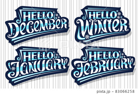 Vector set for Winter Vector set for Winter 83066258