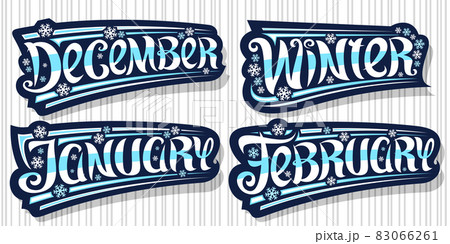 Vector set for Winter Vector set for Winter 83066261