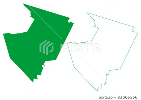 Jacare dos Homens municipality (Alagoas state, Municipalities of Brazil, Federative Republic of Brazil) map vector illustration, scribble sketch Jacare dos Homens map 83066566