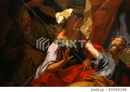 interiors of notre dame de Paris cathedral, Paris, France 83068196