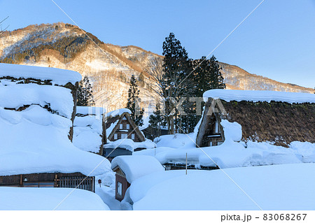 富山_豪雪の五箇山合掌集落 富山_豪雪の五箇山合掌集落 83068267