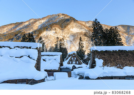 富山_豪雪の五箇山合掌集落 富山_豪雪の五箇山合掌集落 83068268