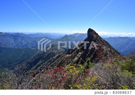 西日本最高峰の四国の霊山「石鎚山」の秋 西日本最高峰の四国の霊山「石鎚山」の秋 83068637