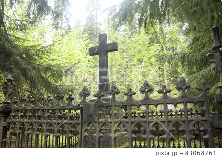 Old cemetery of Wrede family. 4 September 2018 - Anjala, Kouvola, Finland. 83068761