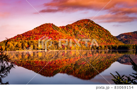Lac Superieur, Mont tremblant, Quebec, Canada Lac Superieur, Mont tremblant, Quebec, Canada 83069154