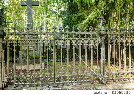 Old cemetery of Wrede family. 18 September 2018 - Anjala, Kouvola, Finland. 83069289