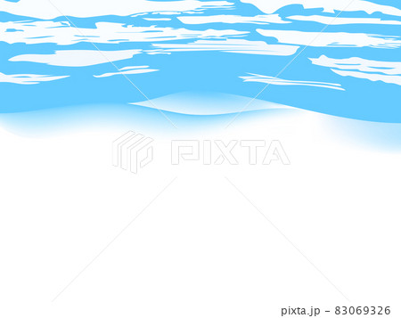冬の背景ベクターイラスト 冬の背景ベクターイラスト 83069326