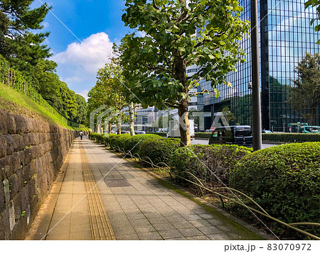 東京・青山の赤坂御所と青山通り 東京・青山の赤坂御所と青山通り 83070972