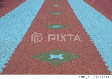 Abstract background of old cobblestone pavement street Abstract background of old cobblestone pavement street 83071733