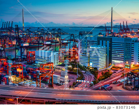 港 船着き場 海港 83073146