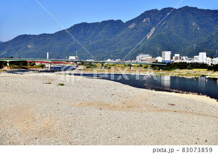 小牧橋/千曲川より下流/常田新橋、上田駅方面を望む(長野県上田市)【2021.10】 小牧橋/千曲川より下流/常田新橋、上田駅方面を望む(長野県上田市)【2021.10】 83073859