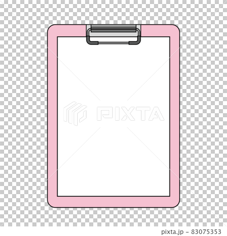Illustration with vertical binder lines sandwiching paper 83075353
