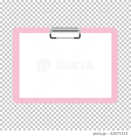 Illustration of a horizontal binder sandwiching paper 83075355