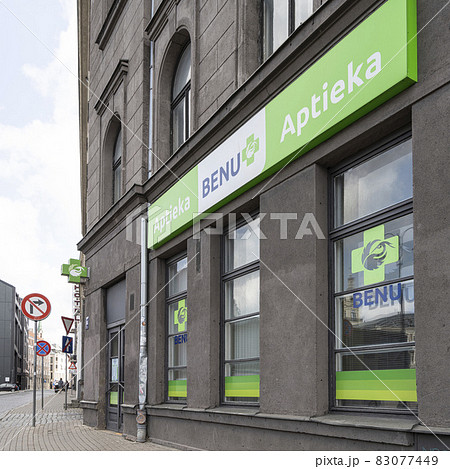 A pharmacy in Riga, Latvia A pharmacy in Riga, Latvia 83077449