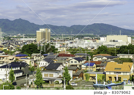 松阪 松阪城跡から松阪市街地西方面を望む 三重県松阪市 松阪 松阪城跡から松阪市街地西方面を望む 三重県松阪市 83079062