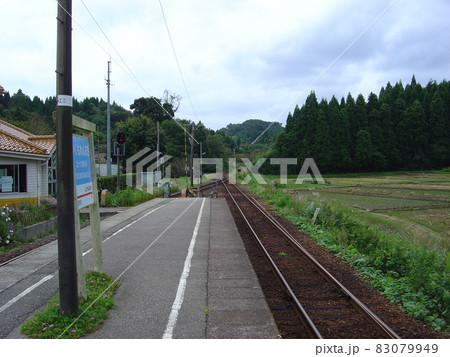 のと鉄道能登線 九十九湾小木駅 のと鉄道能登線 九十九湾小木駅 83079949
