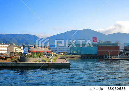 【広島県】快晴下の潜水艦あきしお（てつのくじら） 83080683