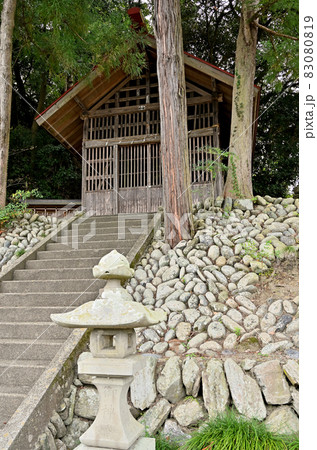 長瀞町散歩：天満天神社　祭神は菅原道真公 83080819