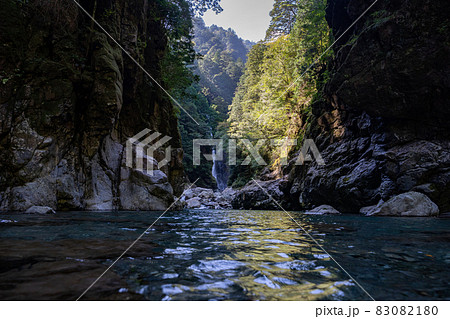 三重県　大台町　大杉谷　渓谷　風景 83082180