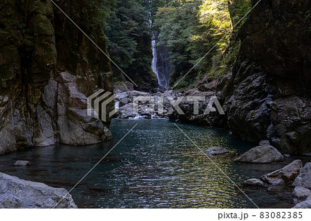 三重県　大台町　大杉谷　渓谷　風景 83082385