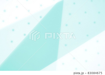 青色系抽象的背景　ブルーグレーのライン　図形風　ぼかし水玉模様　 83084675